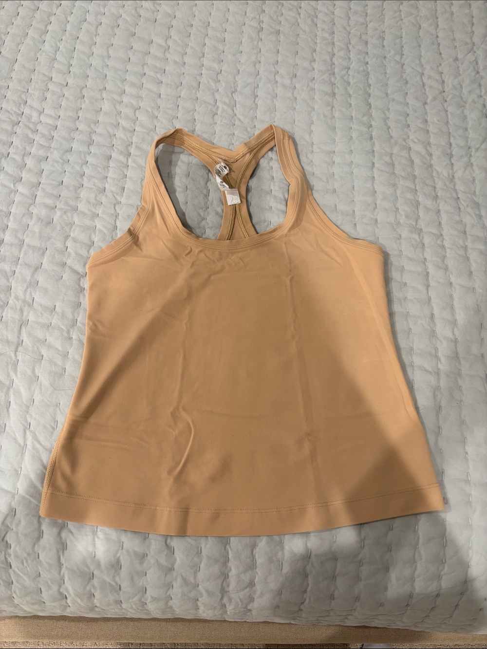 lululemon athletica Peach Racerback Tank Top